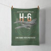 Thumbnail for Heinkel He 111H-6 design on dark green towel