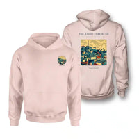 Thumbnail for VINTAGE G4414 - The Radio Tube Rush - Double-Side Hoodie design on pink double side