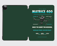 Thumbnail for DJI Matrice 400 design on dark green ipad tablet case