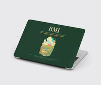Thumbnail for Central Illinois Regional Airport (BMI) design on dark green MacBook case