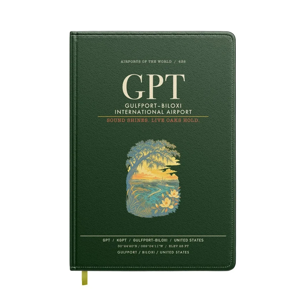 GulfportBiloxi International Airport GPT - Dark Green