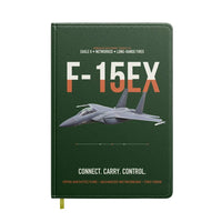 Thumbnail for F-15EX Eagle II Connect Carry Control design on dark green notebook