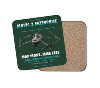 Thumbnail for DJI Mavic 3 Enterprise design on dark green 1 piece coaster