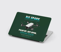 Thumbnail for DJI Spark design on dark green MacBook case