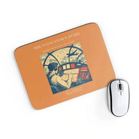 Thumbnail for VINTAGE G4297 - The Navigator's Stars - Designed Mouse Pads design on orange rectangle
