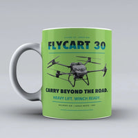 Thumbnail for FlyCart 30 Mug design on light green dji