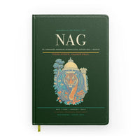Thumbnail for Dr. Babasaheb Ambedkar International Airport (NAG) design on dark green notebook