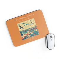 Thumbnail for VINTAGE G4474 - The Thermal Circus - Designed Mouse Pads design on orange rectangle