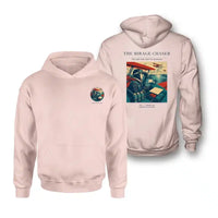 Thumbnail for VINTAGE G4337 - The Mirage Chaser - Double-Side Hoodie design on pink double side