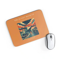Thumbnail for VINTAGE G4277 - The Sunset Moor-Up - Designed Mouse Pads design on orange rectangle