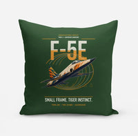 Thumbnail for F-5E Tiger II design on dark green pillow