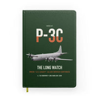 Thumbnail for P-3C Orion design on dark green notebook