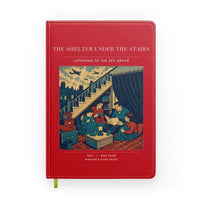 Thumbnail for VINTAGE G4533 - The Shelter Under The Stairs - Designed Notebooks design on red