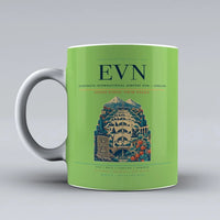 Thumbnail for International Airport EVN — Yerevan Mug design on light green zvartnots