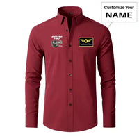 Thumbnail for Boeing 787 & GENX Engine Designed Long Sleeve Shirts - view 13
