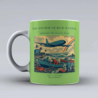 Thumbnail for VINTAGE G4367 - The Storm Surge Patrol - Ceramic Mug design on lightgreen