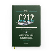 Thumbnail for CASA C-212-400 Aviocar design on dark green notebook