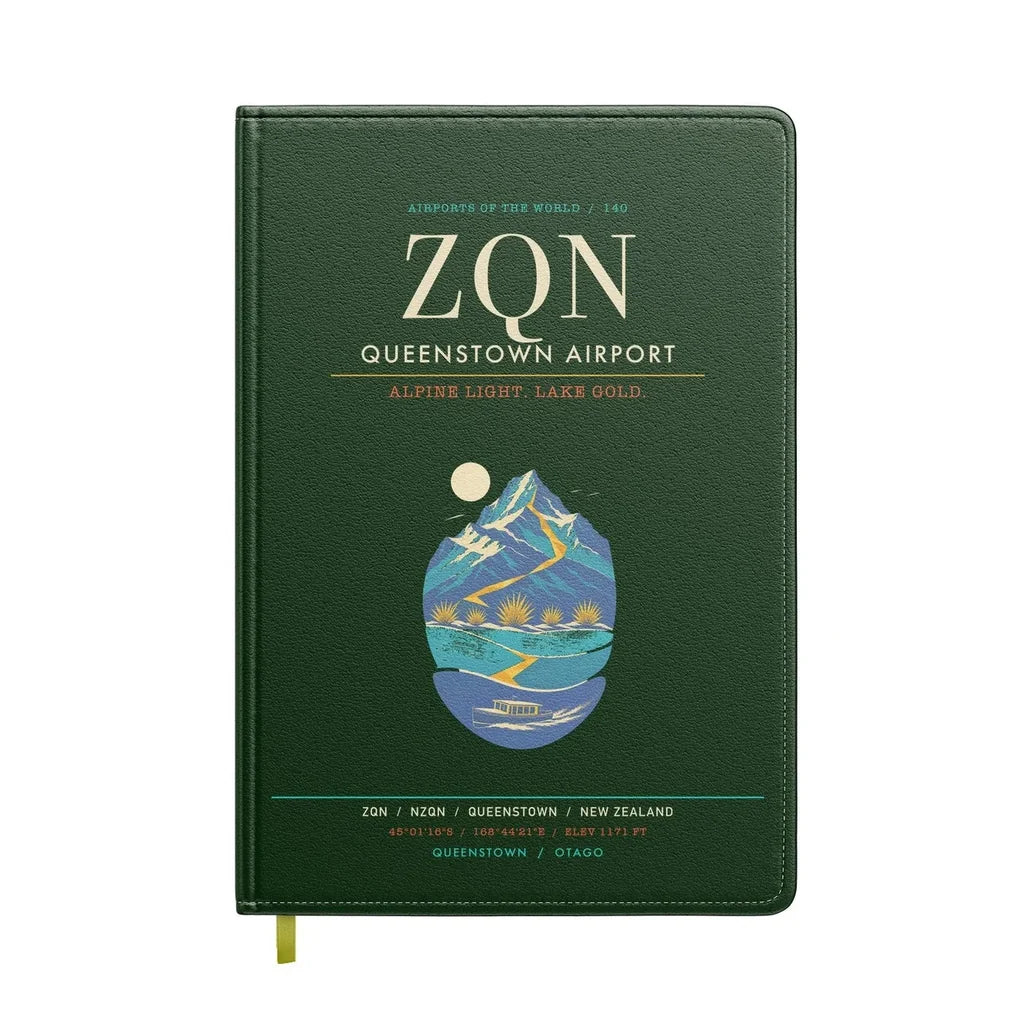 Queenstown Airport ZQN - Wakatipu Alpine Gold - Dark Green