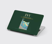 Thumbnail for Inverness Airport (INV) design on dark green MacBook case