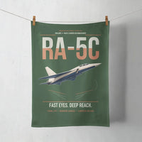 Thumbnail for RA-5C Vigilante design on dark green towel