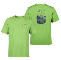 Thumbnail for Wrangell Airport (WRG) design printed on light green double-side t-shirt