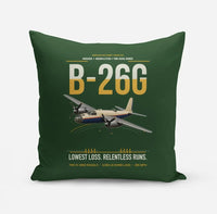 Thumbnail for B-26G Marauder design on dark green pillow
