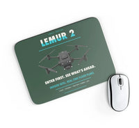 Thumbnail for BRINC LEMUR 2 design on dark green rectangle mouse pad
