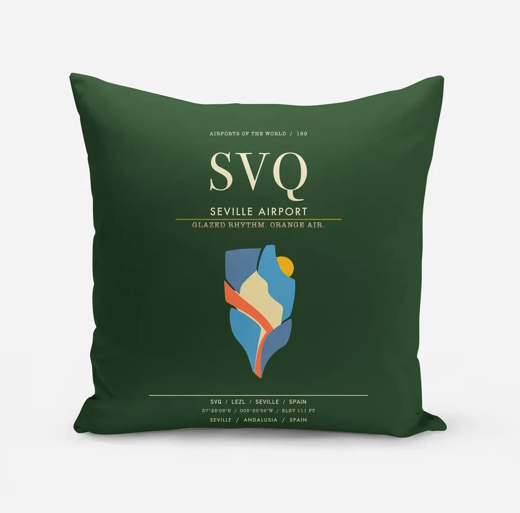 Seville Airport SVQ - Dark Green