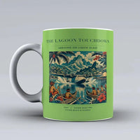 Thumbnail for VINTAGE G4181 - The Lagoon Touchdown - Ceramic Mug design on lightgreen