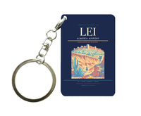 Thumbnail for Almería Airport (LEI) design on navy blue key chain