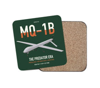 Thumbnail for MQ-1B Predator design on dark green 1 piece coaster