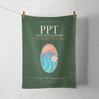 Thumbnail for Tahiti Faa'a Airport PPT - Lagoon-Volcano Passage - Dark Green