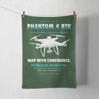 Thumbnail for DJI Phantom 4 RTK design on dark green towel
