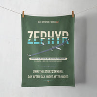 Thumbnail for Airbus Zephyr S design on dark green towel