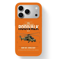 Thumbnail for Denel Rooivalk Mk 1F design on orange magsafe iphone case, for iPhone 17 Pro