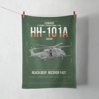 Thumbnail for Leonardo HH-101A Caesar design on dark green towel