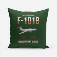 Thumbnail for F-101B Voodoo design on dark green pillow