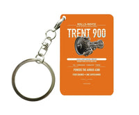 Thumbnail for TRENT 900 Key Chain design on orange key chain