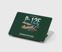 Thumbnail for Boeing P-12E design on dark green MacBook case