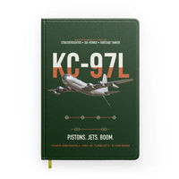 Thumbnail for KC-97L STRATOFREIGHTER design on dark green notebook