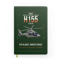 Thumbnail for Airbus H155 EC155 B1 design on dark green notebook