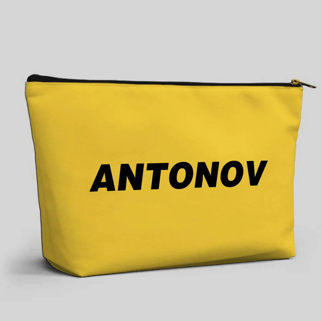 Antonov & Text Zipper Pouch - view 13
