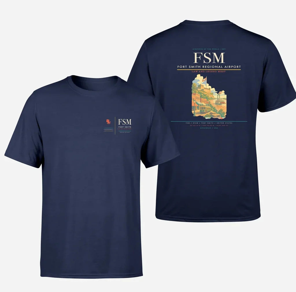 Fort Smith Regional Airport FSM - Navy Blue