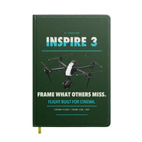 Thumbnail for DJI Inspire 3 design on dark green notebook