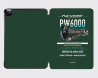 Thumbnail for PW6000 design on dark green ipad tablet case