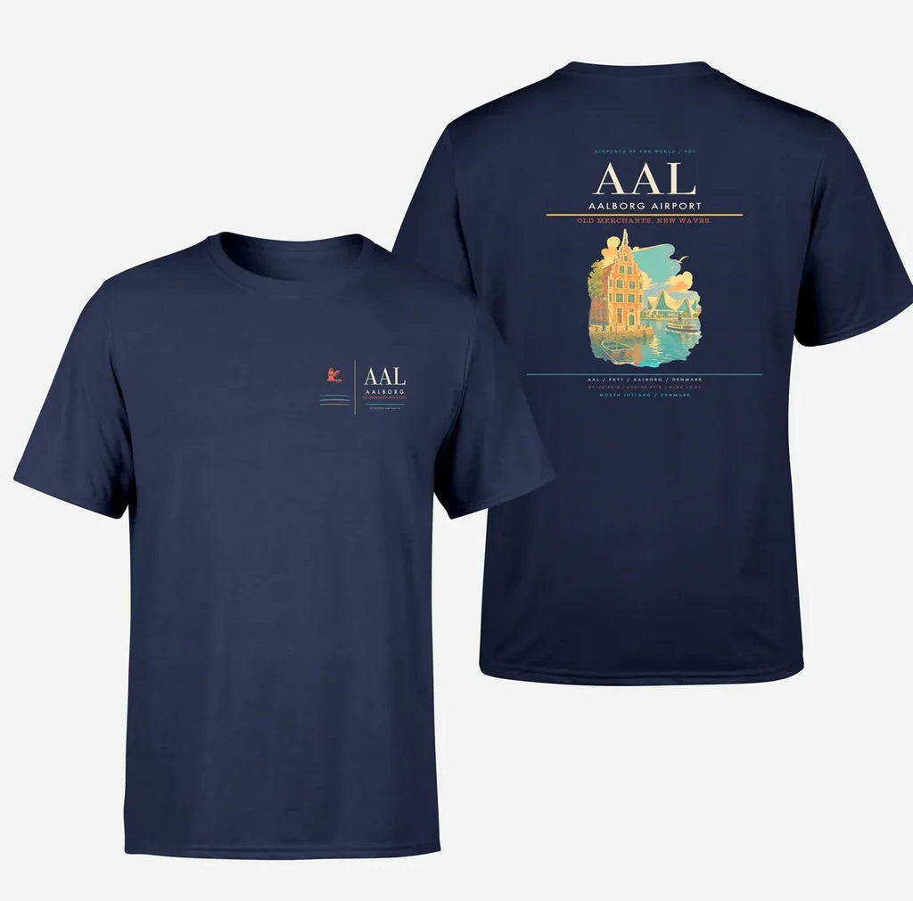 Aalborg Airport AAL - Navy Blue