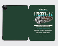Thumbnail for TPE331-12 design on dark green ipad tablet case