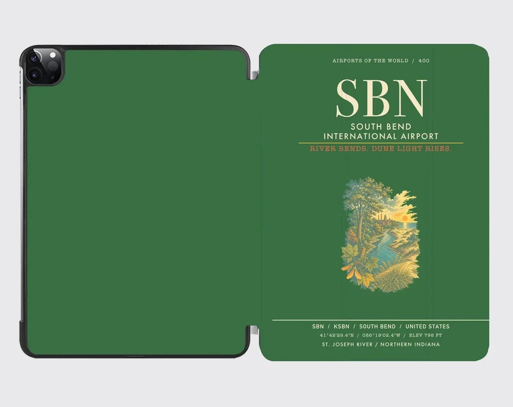 South Bend International Airport SBN - Green