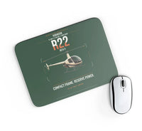 Thumbnail for Robinson R22 Beta II design on dark green rectangle mouse pad