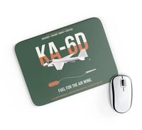 Thumbnail for KA-6D Intruder design on dark green rectangle mouse pad